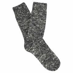 Women Melange Socks - Black: EU 36/41   UK 3.5/7   US 6/9.5