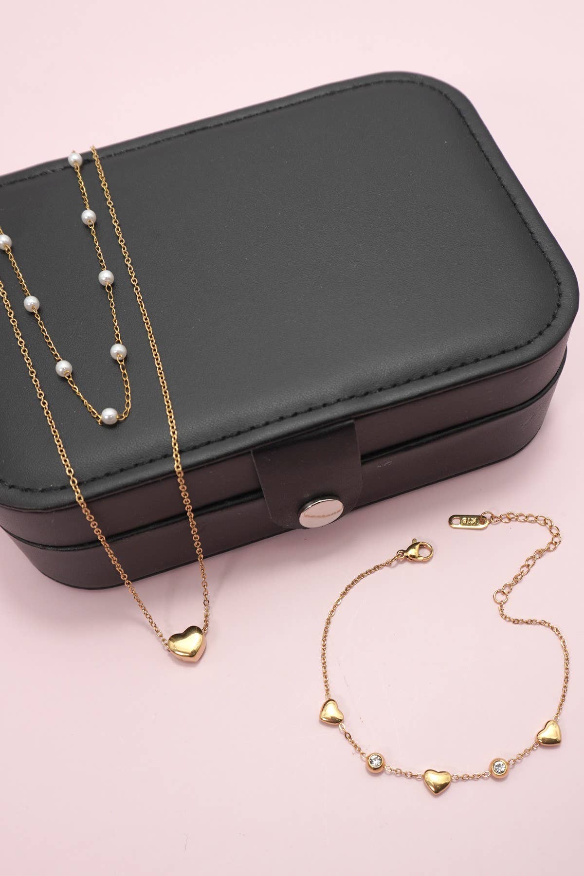 Travel Jewelry Box | Black