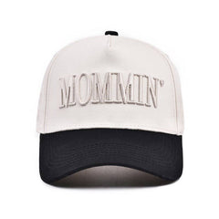 MOMMIN Embroidered Trucker Hat - Vintage Style | Pink