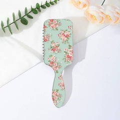 Large Paddle Hair Brush - Cow + Brown