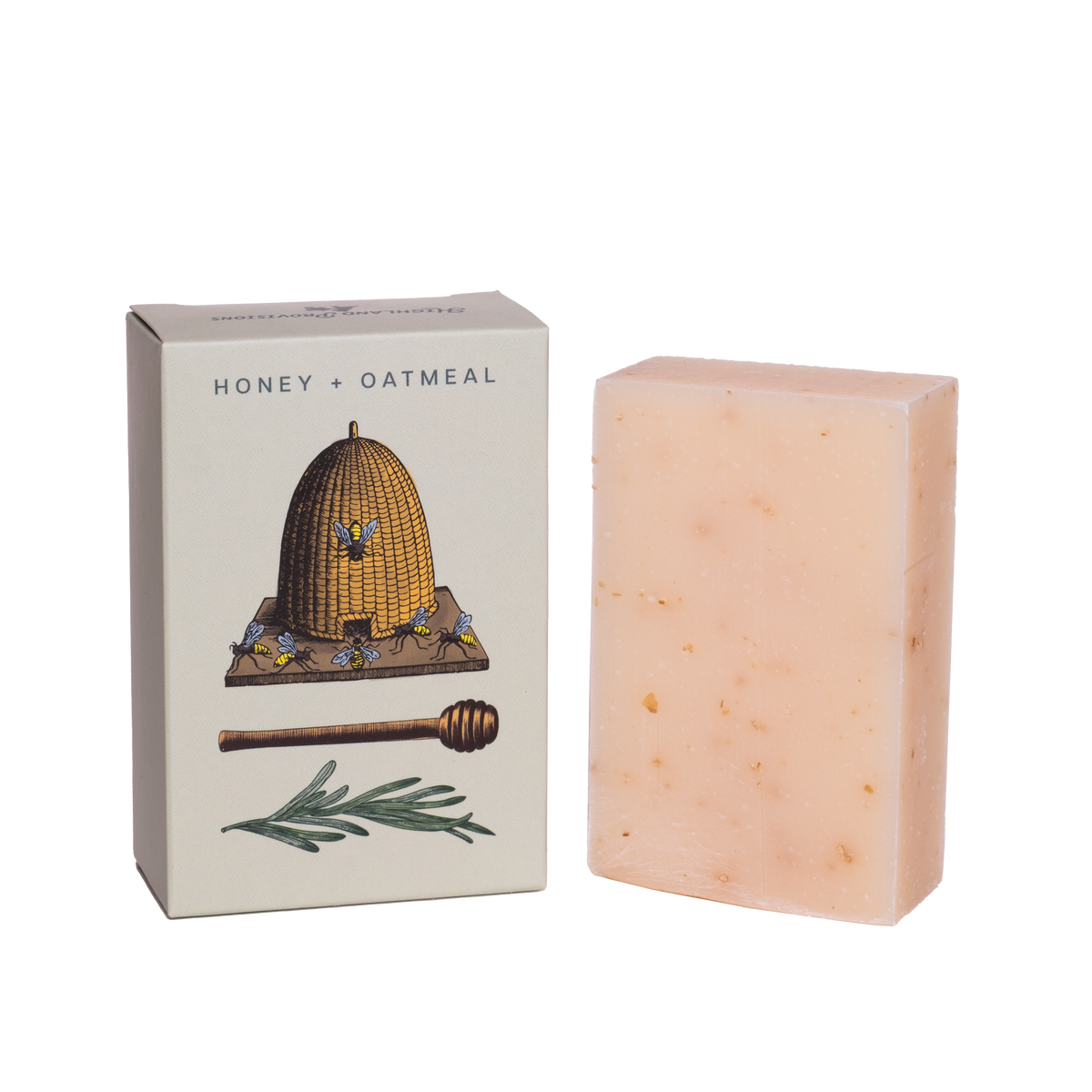 Organic Honey + Oatmeal Bar Soap