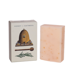 Organic Honey + Oatmeal Bar Soap