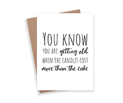Getting Old Card