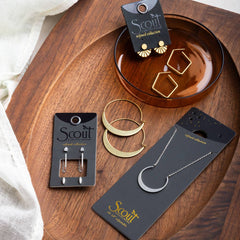 Refined Earring Collection - Stellar Hoop/Silver