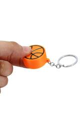 Assorted Sports Balls Soft Clicky Keycap Fidget Keychain