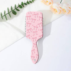 Large Paddle Hair Brush - Cow + Brown