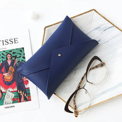 Minimalist Portable Solid Color Eyeglasses Case DP25B926: Apricot
