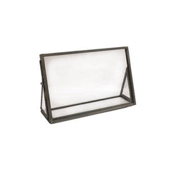 Horizontal Zinc Finish Standing Picture Frame 6"x4"
