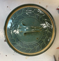 Ceramic Casserole: Turquoise