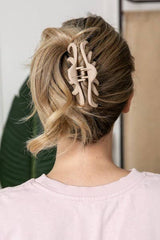 Oversized Hair Claw Clip | Black