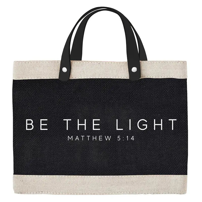 Mini Market Tote Bag - Be the Light
