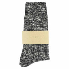 Women Melange Socks - Black: EU 36/41   UK 3.5/7   US 6/9.5