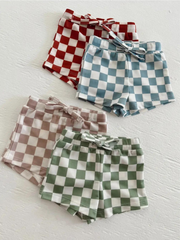 Tiramisu Checkerboard / Cove Rashguard Set / UPF 50+ (Baby): 2Y