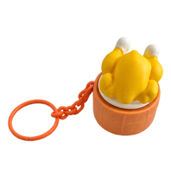 Click N' Clip Foods Fidget Clicker Keychain