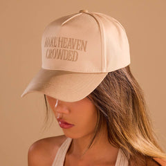 Make Heaven Crowded Baseball Cap: Full Camo