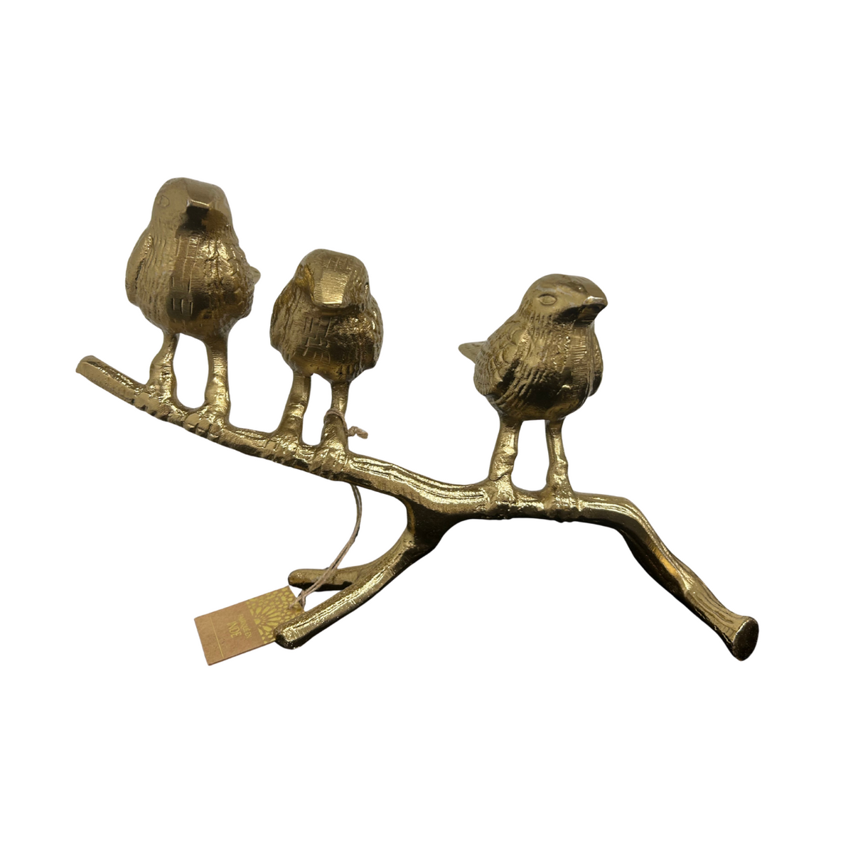 Brass Birds on a Branch