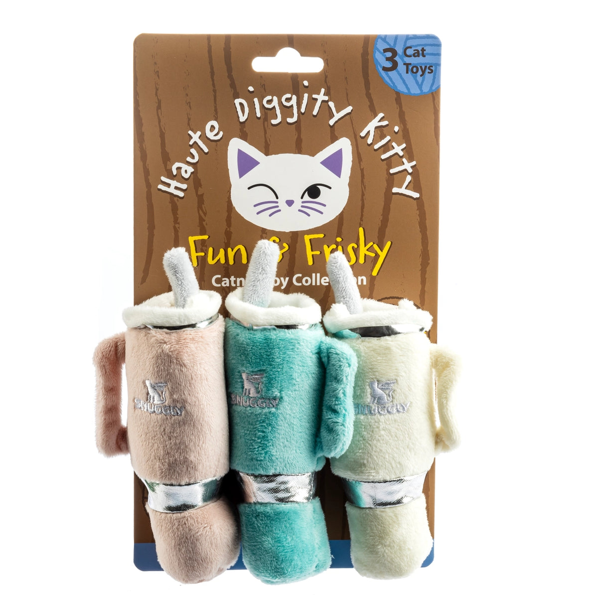 Snuggly Cup 3 pack Catnip