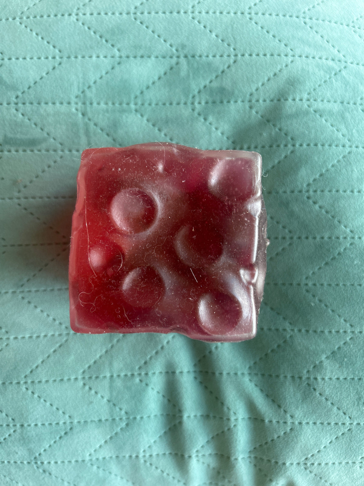 Wine Red Cheese Squishy