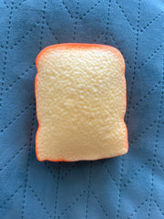 Yellow and Orange Sliced Bread White filled squishy