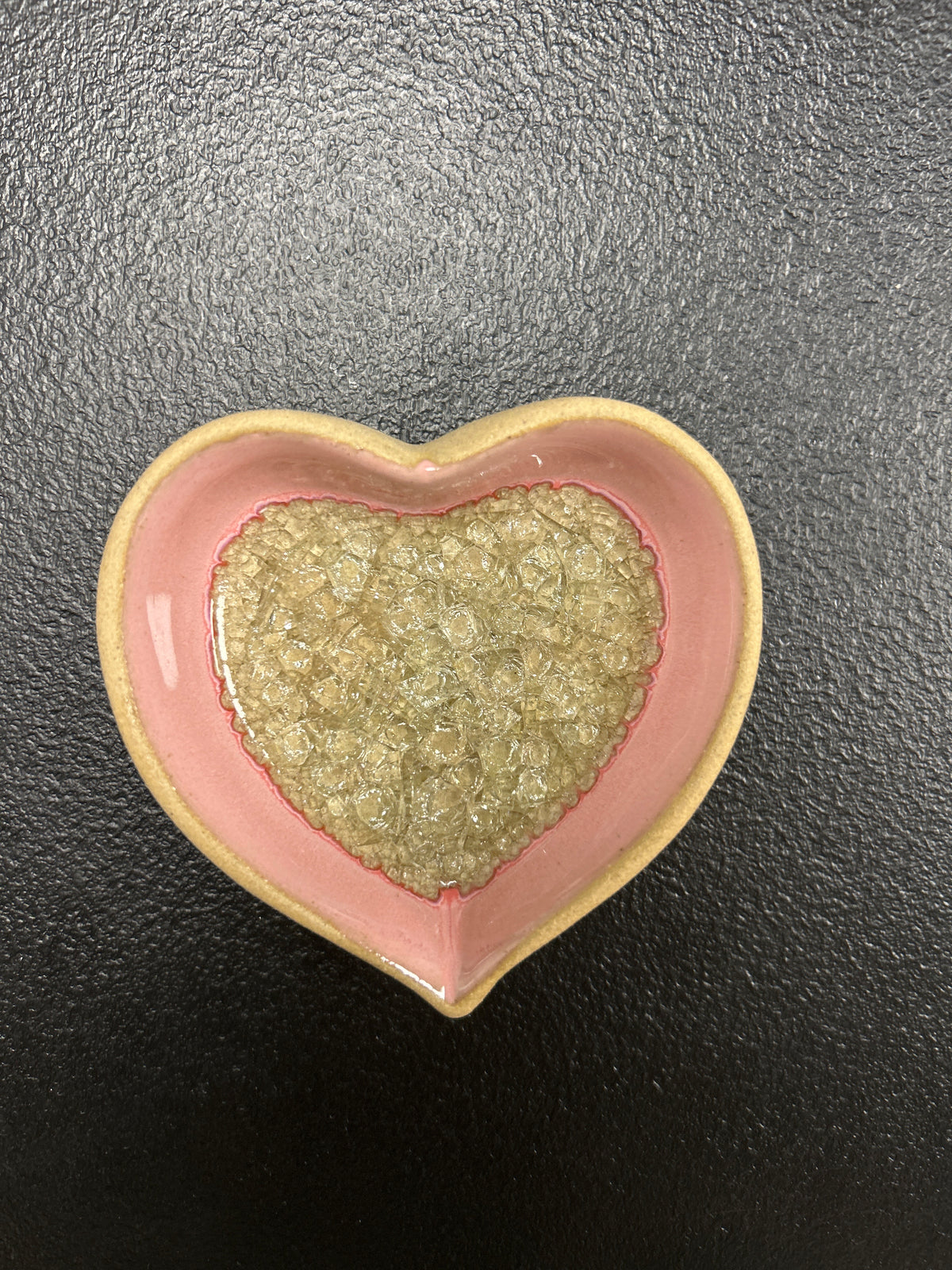 Heart shaped ring dish