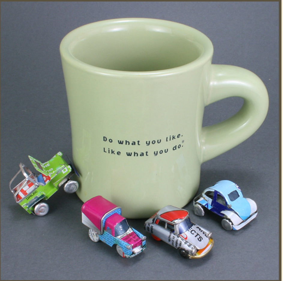 Miniature Vintage metal model car
