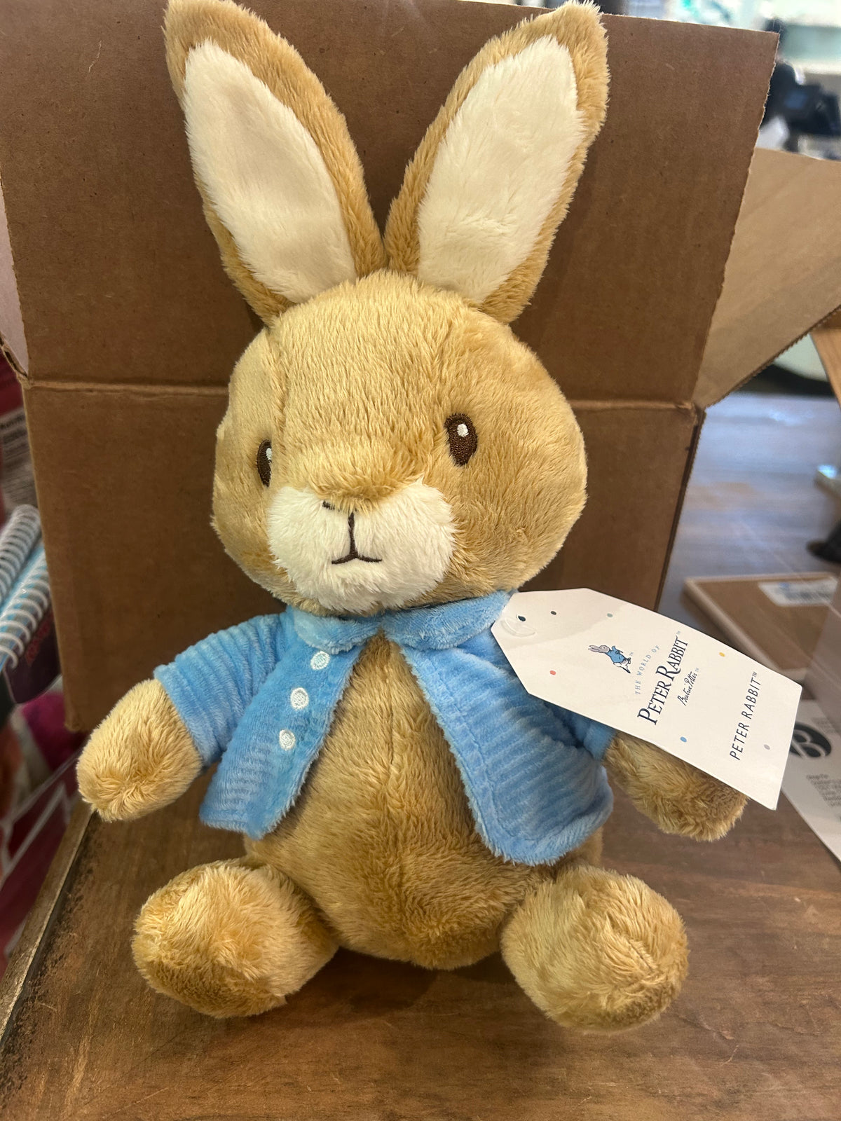 Peter Rabbit stuffed bunny