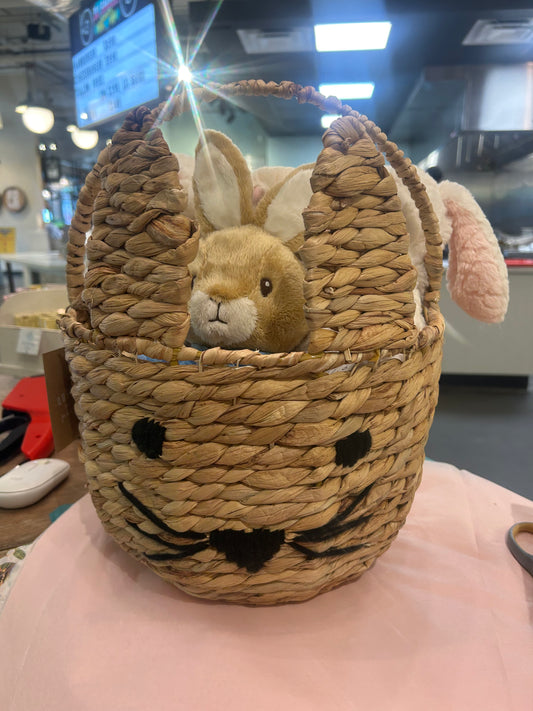 Large Woven Easter Bunny Basket