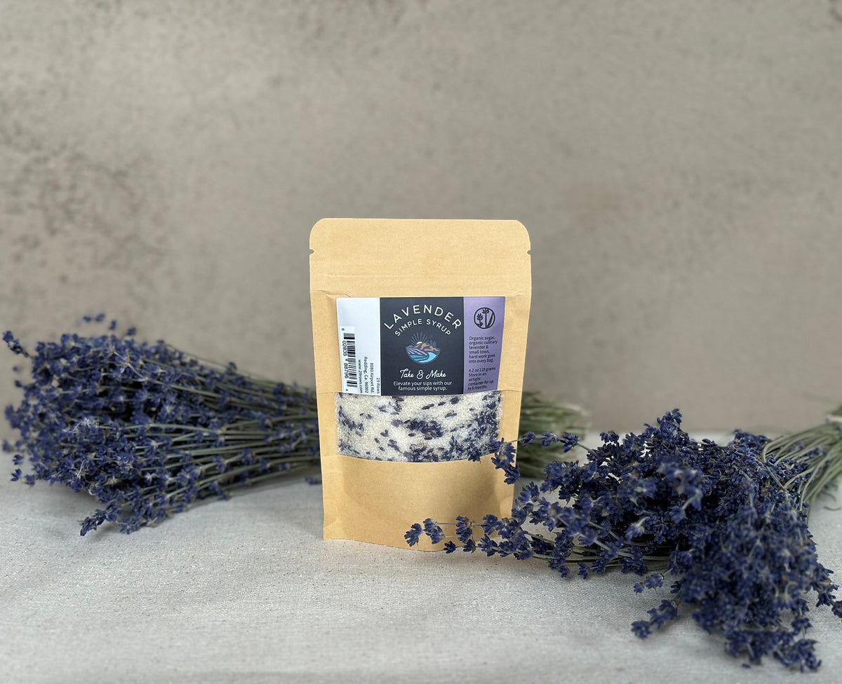 Take & Make Lavender Syrup