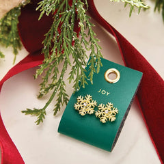 Holiday Stud Love Earrings - Joy