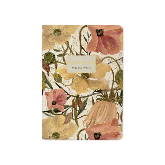 A6 Passport Notebook -  Soft Petals