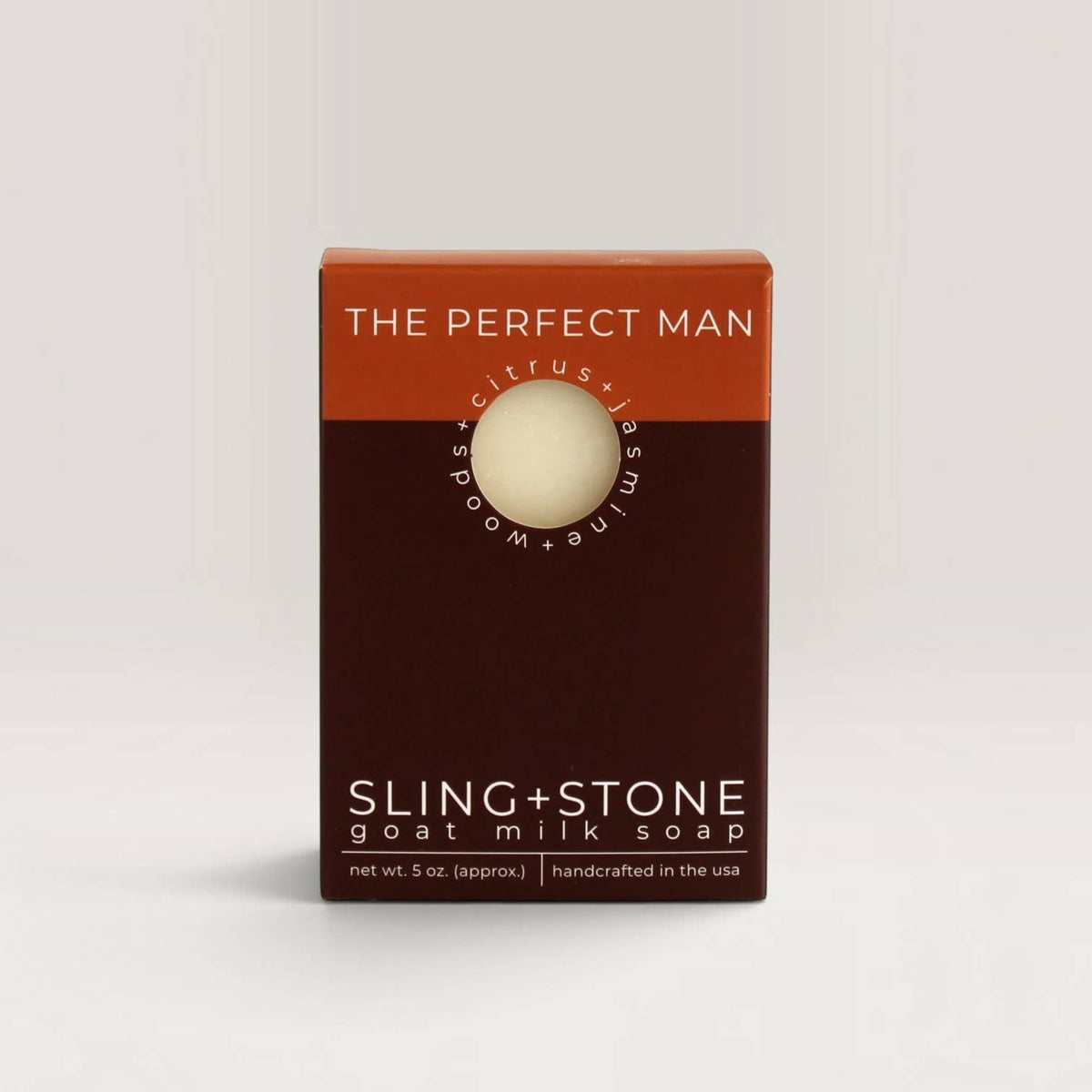 FOR MEN | Handcrafted 'Manly' Soap Bars (7 scents): NEW! 'The Perfect Man' (Citrus+Jasmine+Woods)