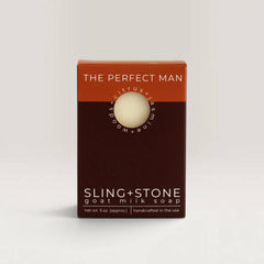FOR MEN | Handcrafted 'Manly' Soap Bars (7 scents): 'The Highly Sophisticated Man' (Woods+Amber+Citrus)