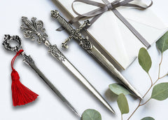 Pewter Letter Openers: Sword