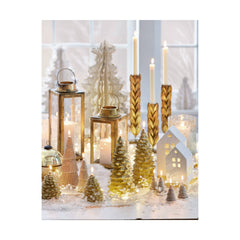 Cast Aluminum Tree Decor Medium: Gold