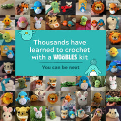 Cupid the Lovebird - The Woobles Beginner Crochet Kit