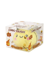 JUMBO 5 Inch Happy Bee Fluffy Slime Filled TPR Squishy
