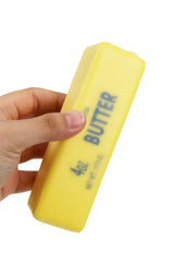 Yellow Salted Butter Wax Cracking PU Foam Squishy