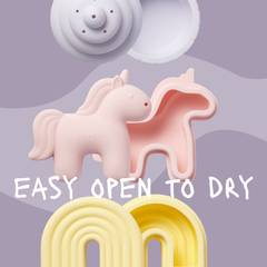 Water Bath Toy Set (Unicorn Theme)