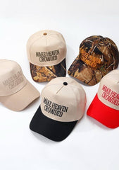Make Heaven Crowded Baseball Cap: Full Camo
