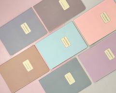 A5 Notebook - Solid Pink