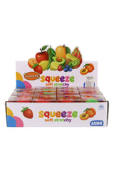 Strawberry Crunchy Bead Soft Slime Filled Squishy