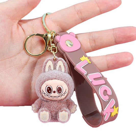 Labubu Silicone Keychain With Various Character Designs: Style 9