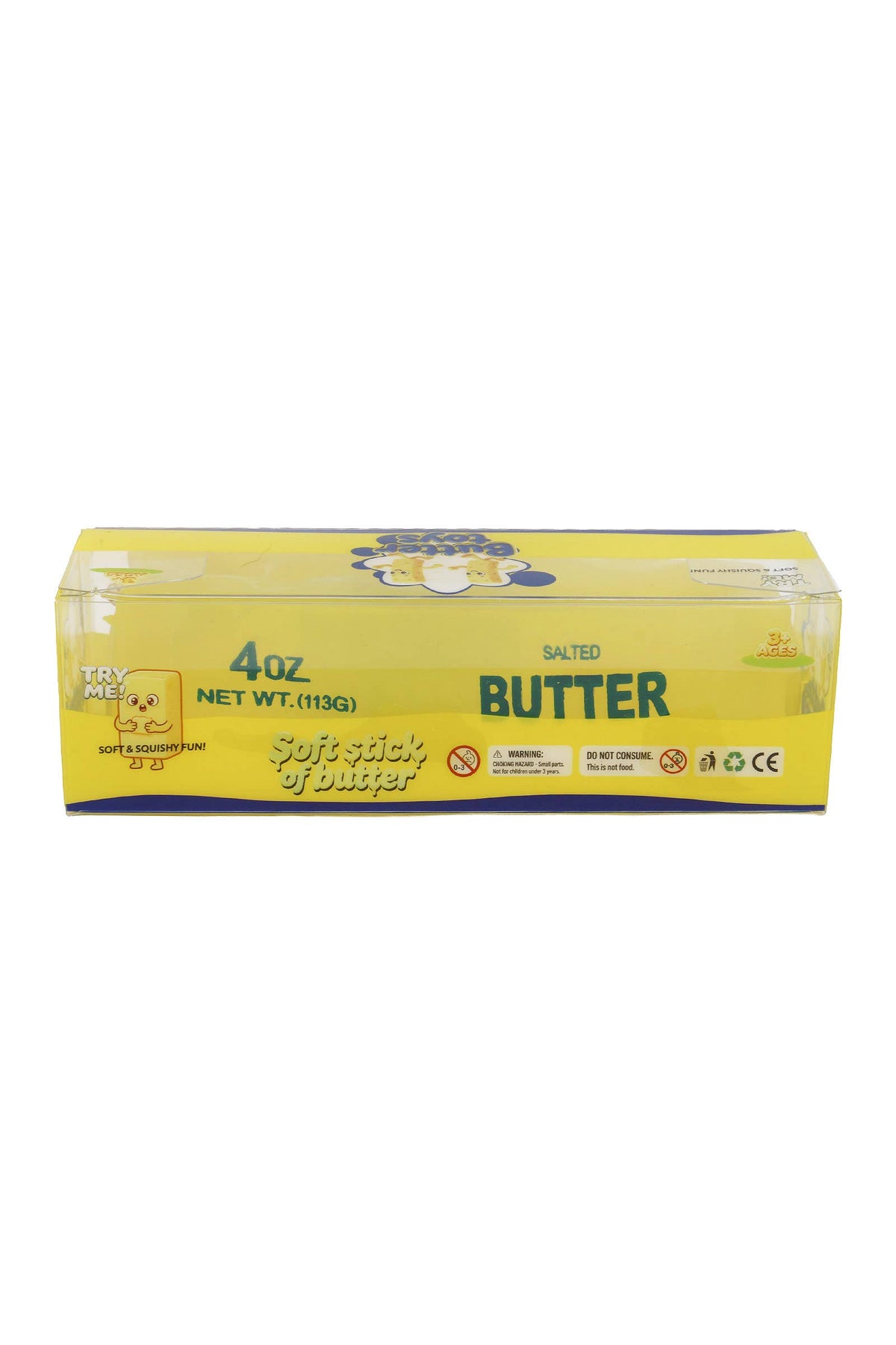 Yellow Butter Oil Jelly Filled Squishy