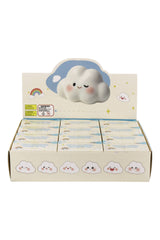 Cute Cloud Crunchy Bead Slime Filled TPR Squishy Toy