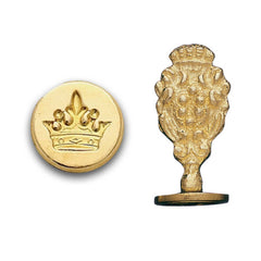 Florentine Brass Wax Seal Stampers: Heart Shape