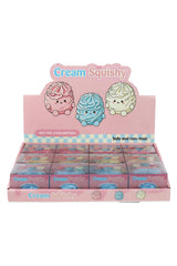 Cream Roll Crunchy Bead Slime Filled TPR Squishy Toy