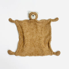 Organic SHERPA Lovey Baby Security Blankets (13 STYLES): OS / Pig (Stone)