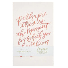 Notebook Set Esther 4:14 - 2 Pack