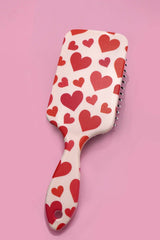 Large Paddle Hair Brush - Cow + Brown