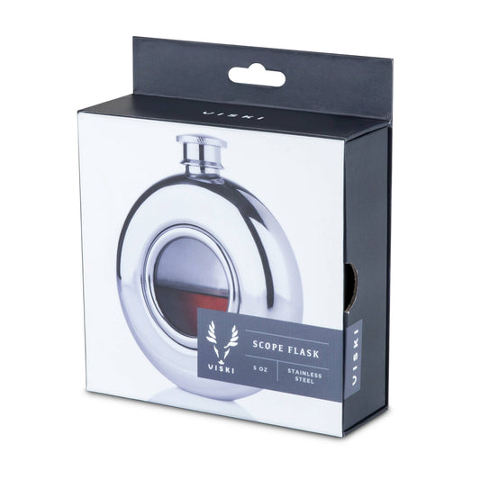 Irving™ Stainless Steel and Glass Scope Flask